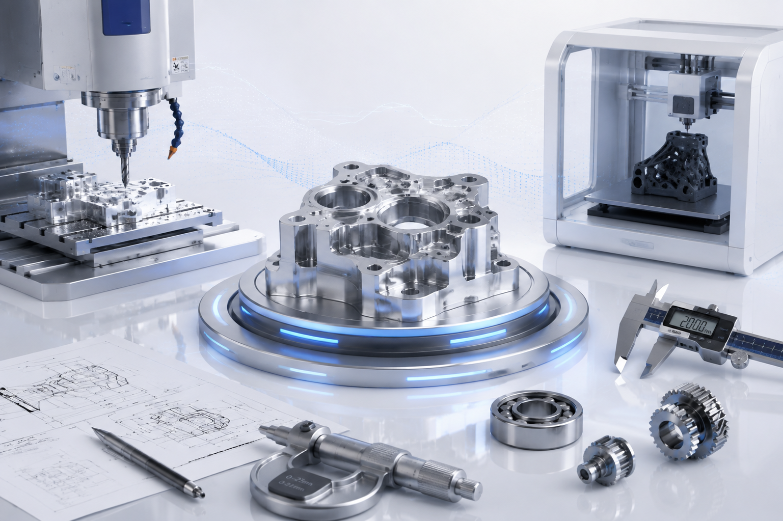 CNC Machining Instant Quote | Online Precision Parts Pricing | AgileMakeAI